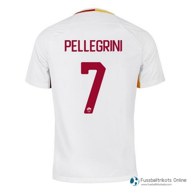 AS Roma Trikot Auswarts Pellegrini 2017-18 Fussballtrikots Günstig